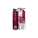 20mg I VG 2400 Disposable Vapes 2400 Puffs - 4 in 1 Multi-Edition (No Nicotine)