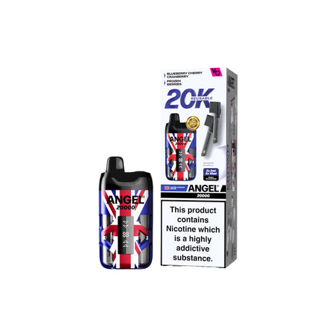 20mg Angel 20000 by Vapes Bars Holiday Edition Prefilled Pod Vape Kit