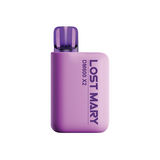 20mg Lost Mary DM600 X2 Disposable Pod Kit 1200 Puffs - Twin Pack (No Nicotine)